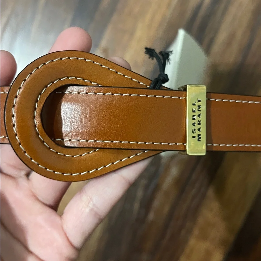 NWT Isabel Marant Brindi Belt Women’s Size 80 - Picture 4 of 5